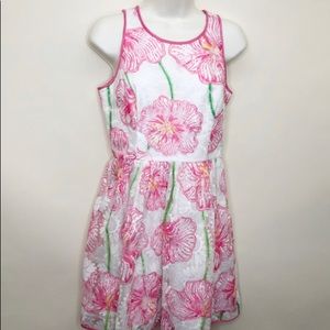Lily Pulitzer Lace Fit and Flare Dress